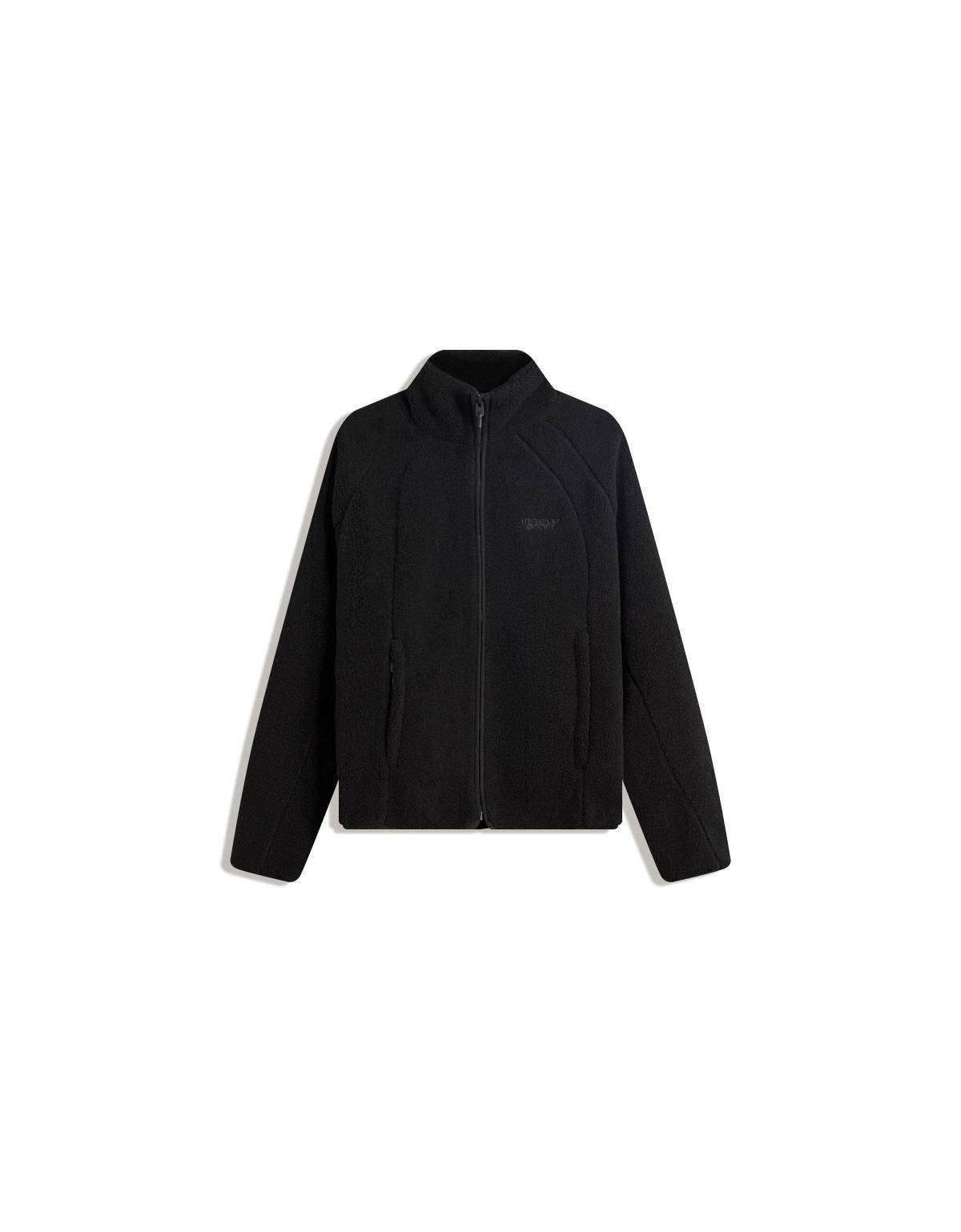 버쉬카 테크니컬 페이크 시어링 블랙 집업 재킷 6807/759 BLACK - 상세 이미지 3