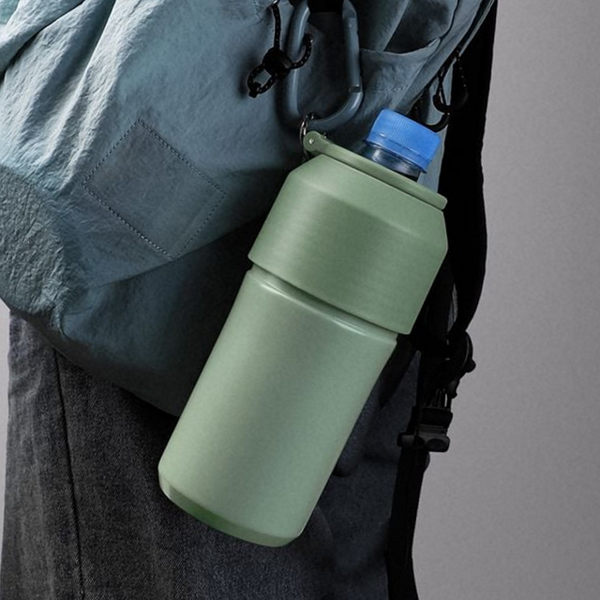 500ml 페트병 보냉 쿨러 등산 음료수 보냉 쿨러 보온병 - 상품 이미지