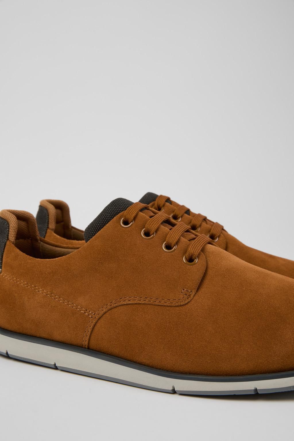 캠퍼 브라운 캐주얼 스웨이드 스니커즈 Smith K100478-017 BROWN - 상세 이미지 2