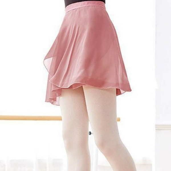 쉬폰 여성 발레 스커트 발레복 성인 발레 스커트 연습복 - 상품 이미지