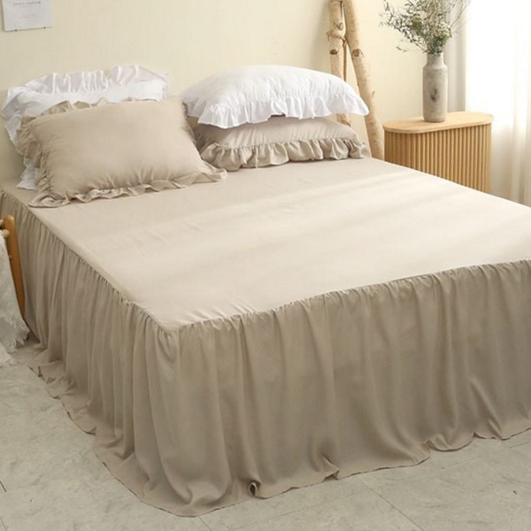 홑겹 침대 패드 진드기 매트리스 패드 밴딩 4면