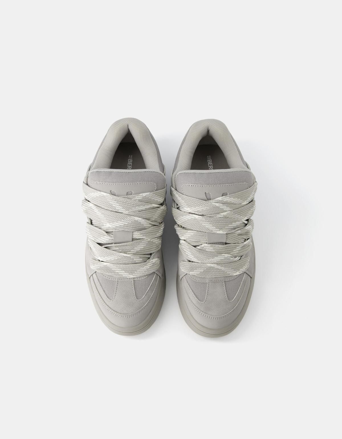 버쉬카 청키 스케이터 트레이너 2400/460 GREY - 상세 이미지 4