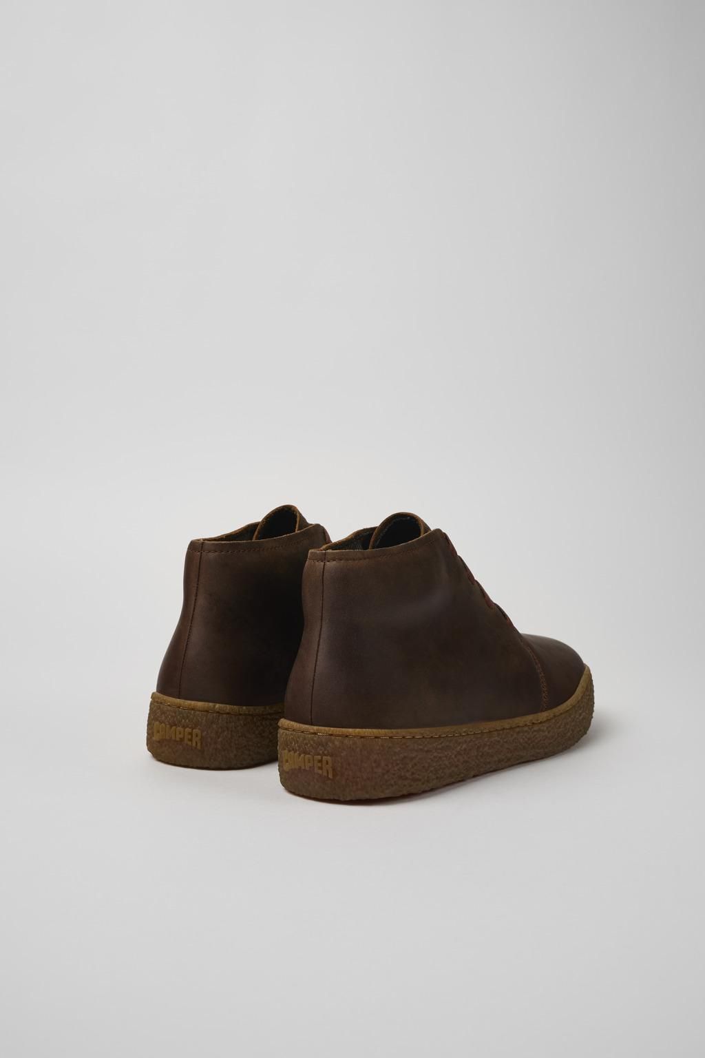 캠퍼 브라운 누벅 데저트 부츠 남성 Peu Terreno K300467-007 BROWN - 상세 이미지 3