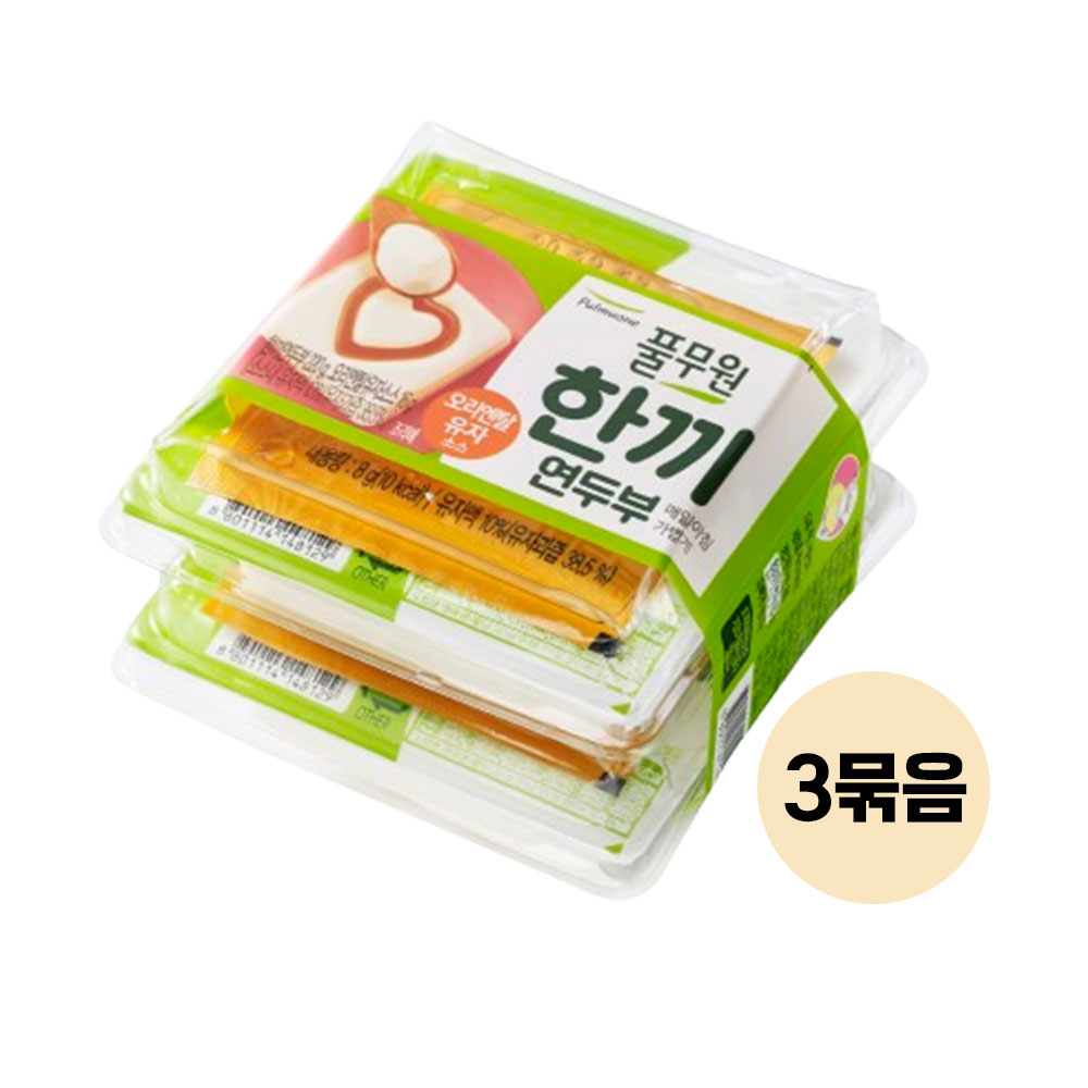 풀무원 한끼 연두부 118gX6개 다이어트 - 상품 이미지