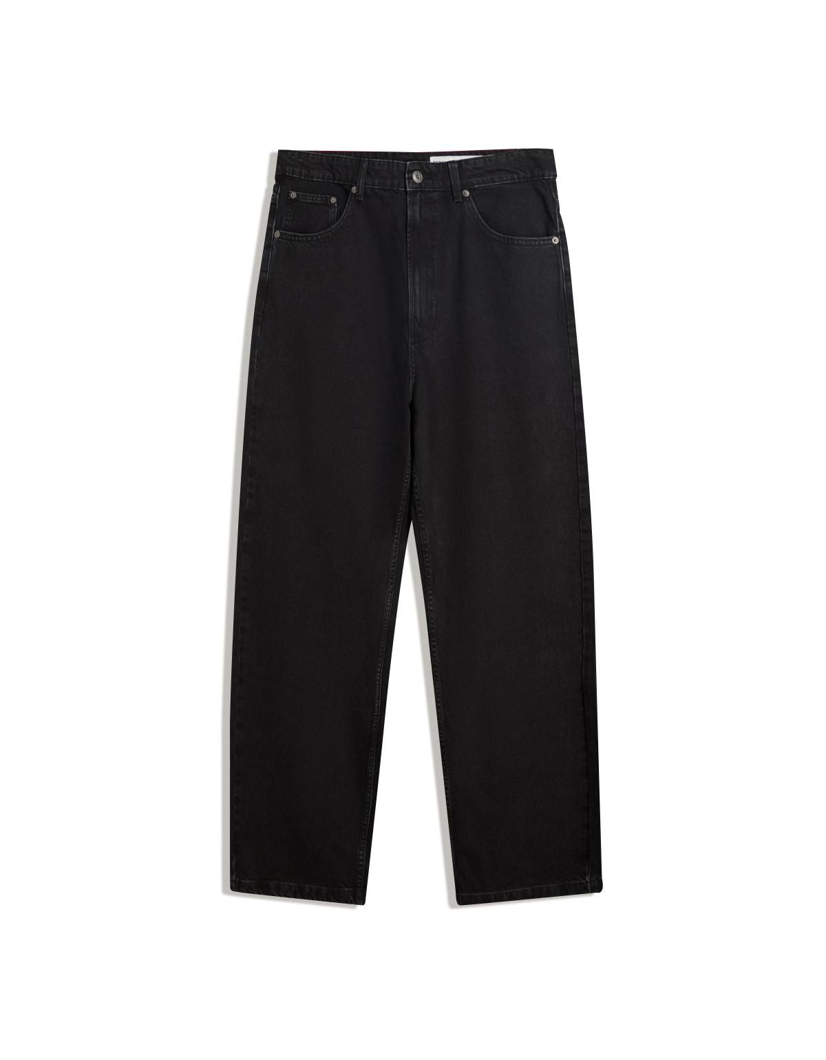 버쉬카 스트리트 배기핏 블랙 데님진 5330/335 BLACK - 상세 이미지 2
