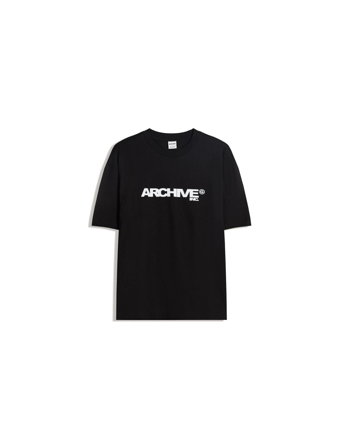 버쉬카 스트리트 프린트 반팔 티셔츠 8072/538 BLACK - 상세 이미지 2