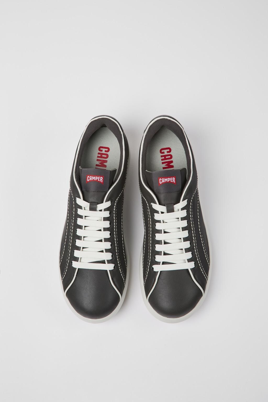 캠퍼 다크그레이 가죽 스니커즈 Pelotas XLite K100899-002 GREY - 상세 이미지 4