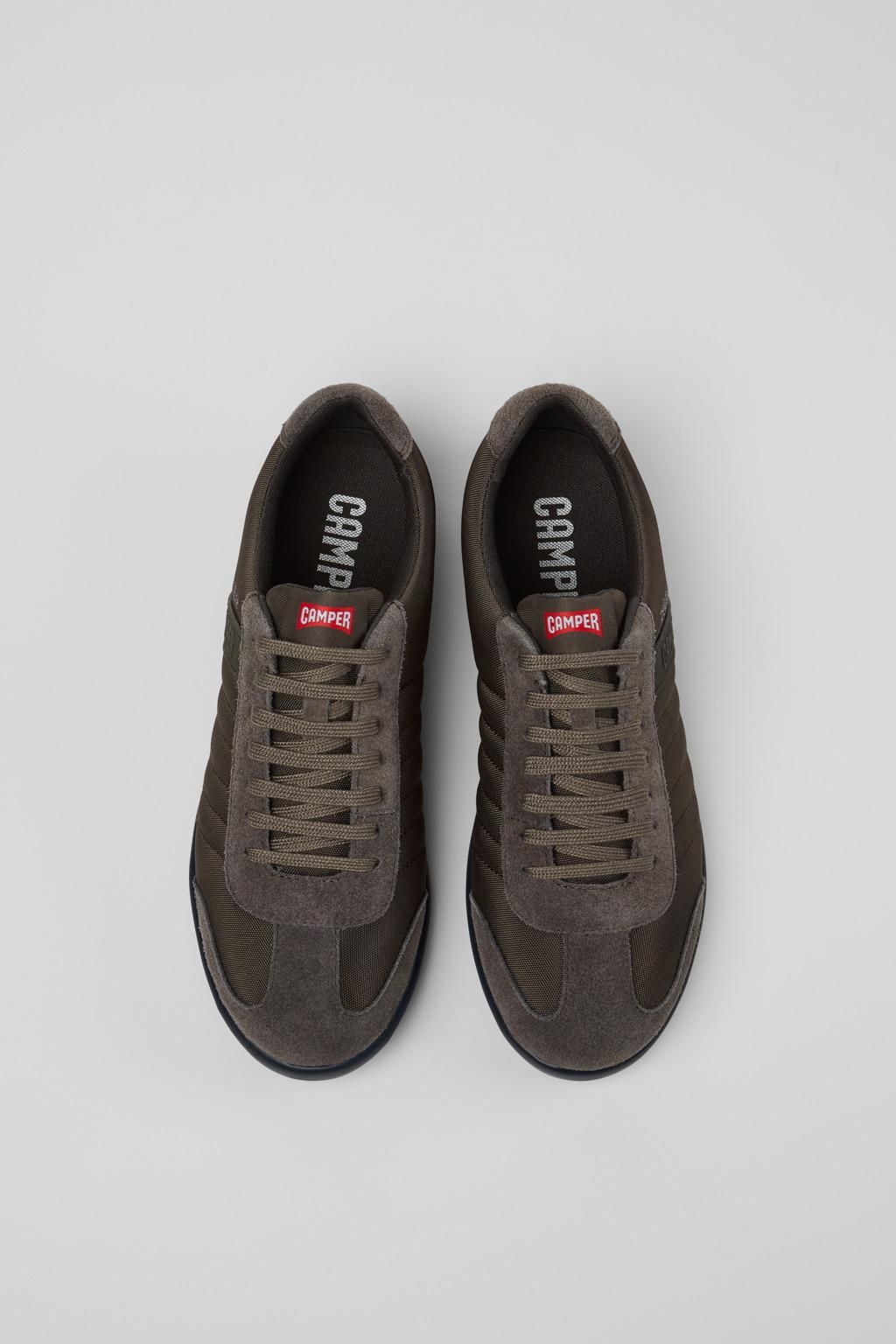 캠퍼 캐주얼 브라운 로우탑 스니커즈 Pelotas XLite 18302-137 BROWN GRAY - 상세 이미지 4