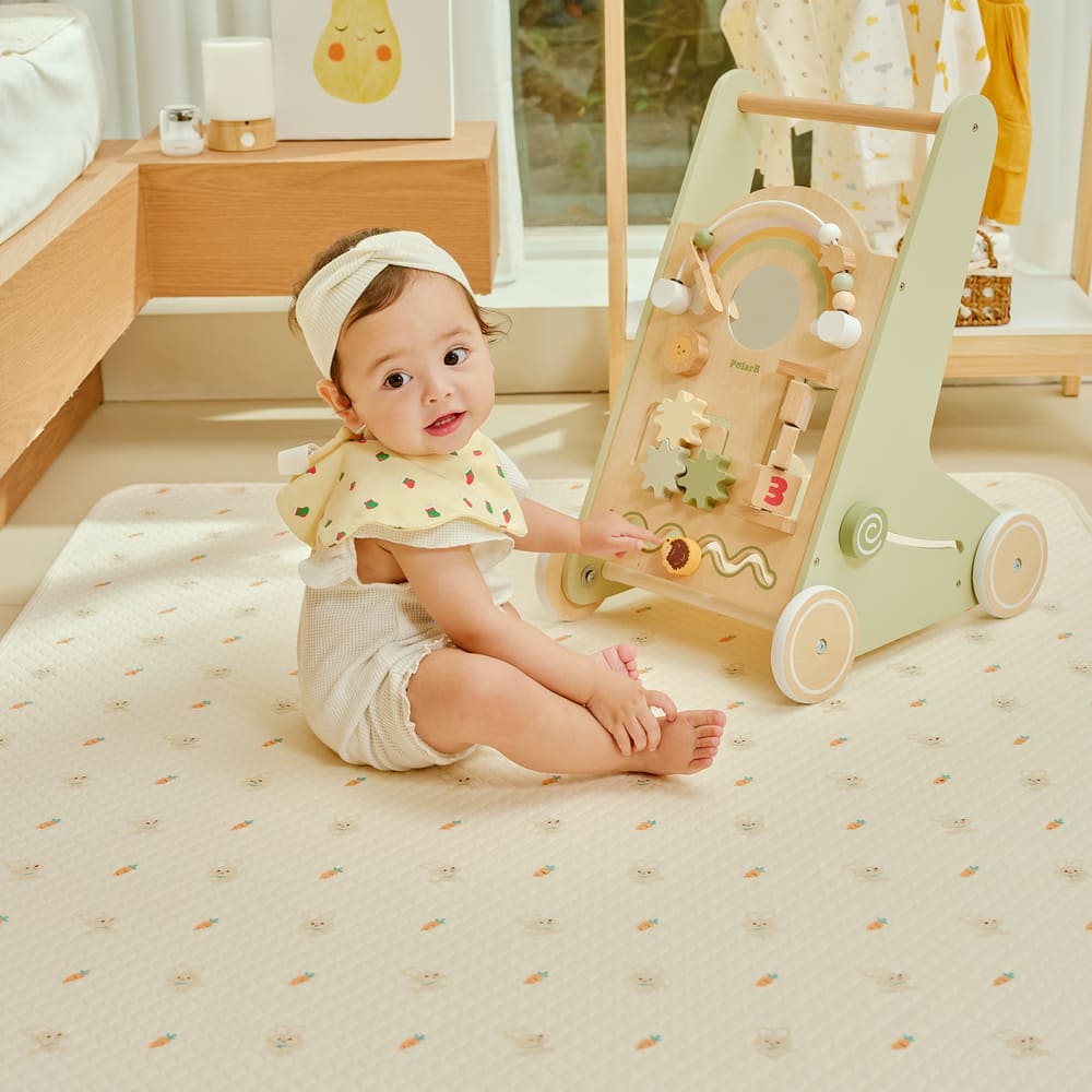 아가짱 신생아 논슬립 방수요 방수패드 당근토끼 SS (슈퍼싱글)