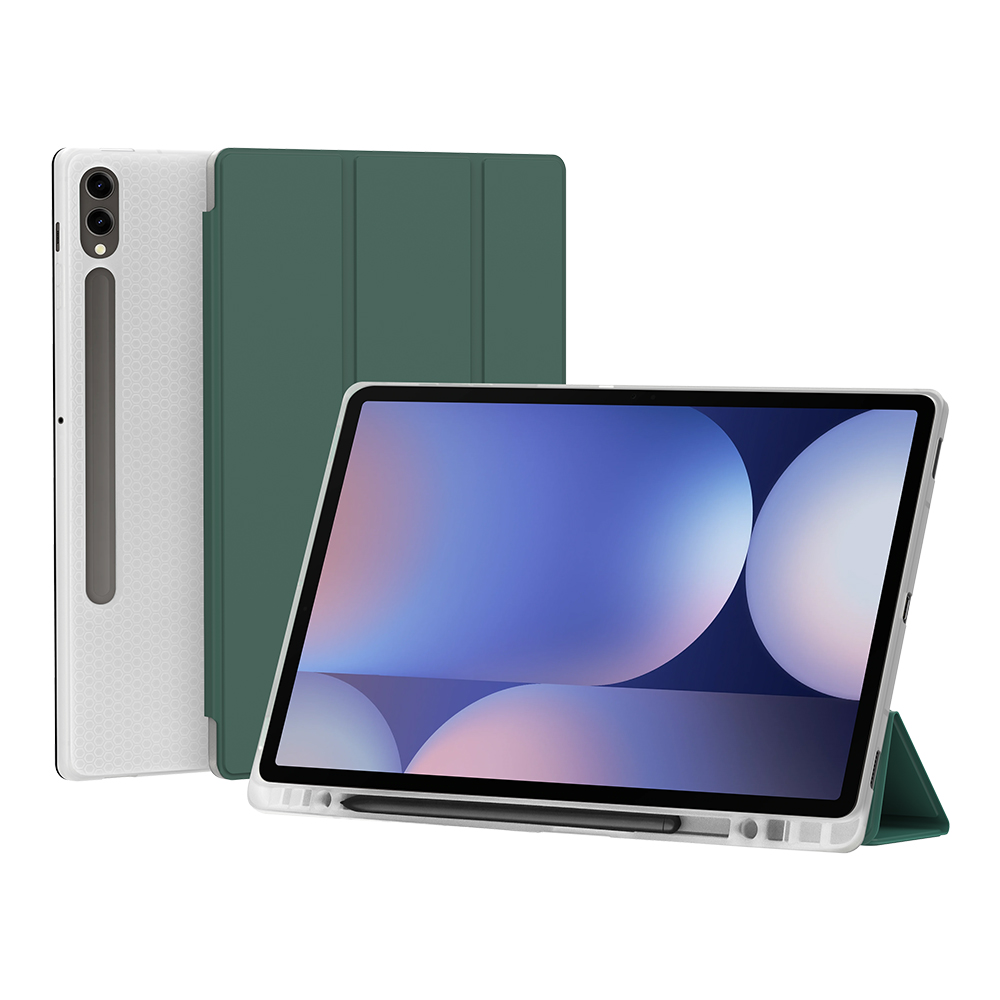 데이웍스 갤럭시탭 S10+ S9+ S9 FE 플러스 북커버 케이스 S펜 수납 스마트 커버 - 상세 이미지 3