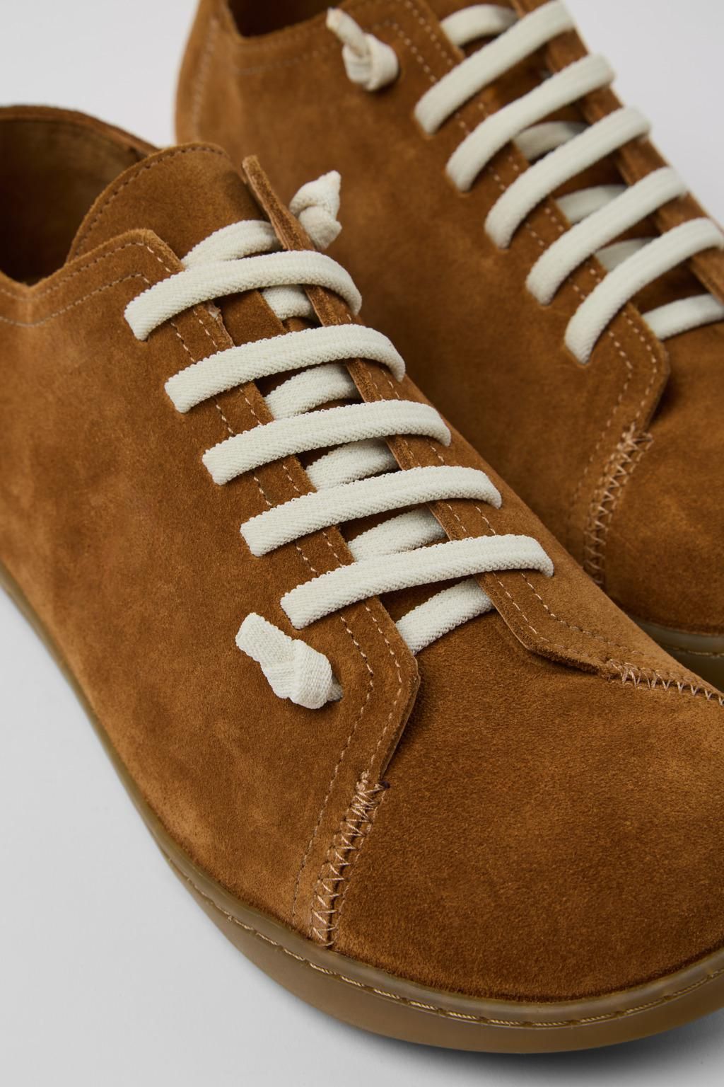 캠퍼 누벅 브라운 캐주얼 스니커즈 Peu 17665-296 BROWN - 상세 이미지 2