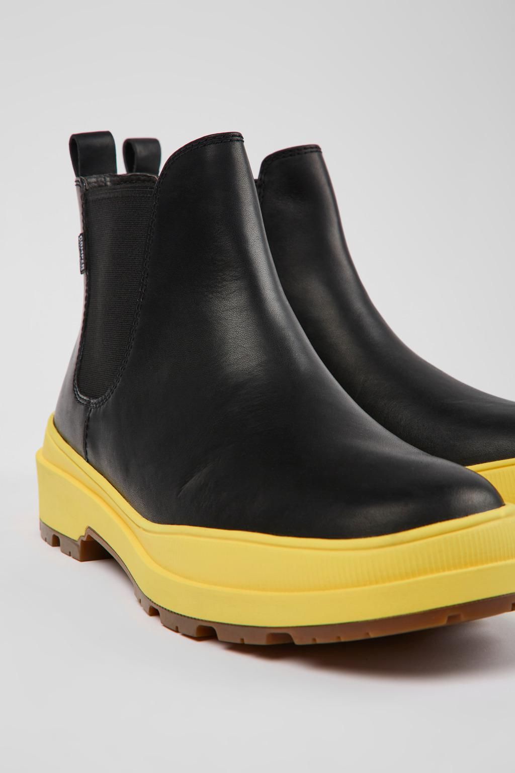 캠퍼 방수 블랙 첼시 앵클부츠 Brutus Trek K300484-001 BLACK - 상세 이미지 2