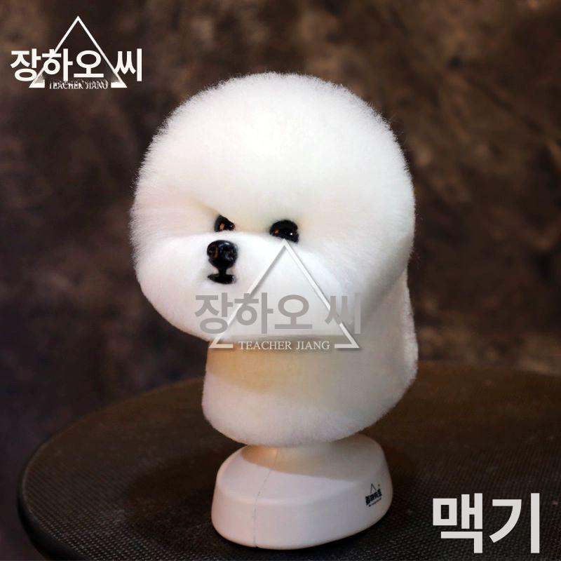 애견 미용 연습용 독위그 위그 실습용 도그위그 비숑 - 상품 이미지