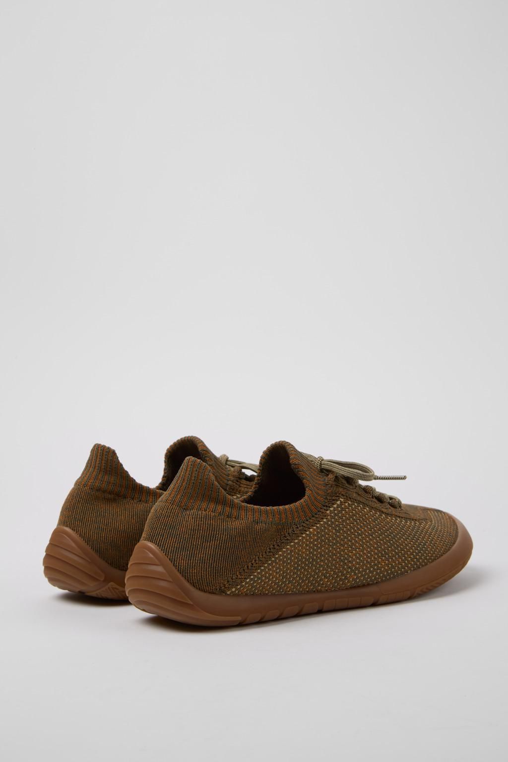 캠퍼 멀티컬러 남성 베어풋 스니커즈 Path K100885-010 BROWN - 상세 이미지 3