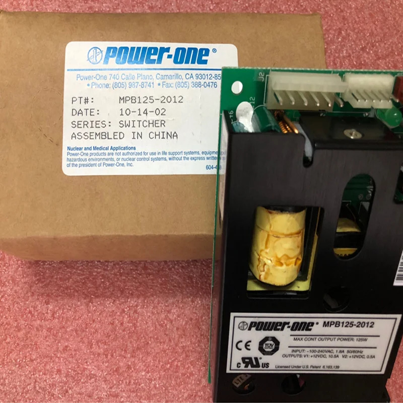 POWER-ONE 125W MPB125-2012새 전원공급장치