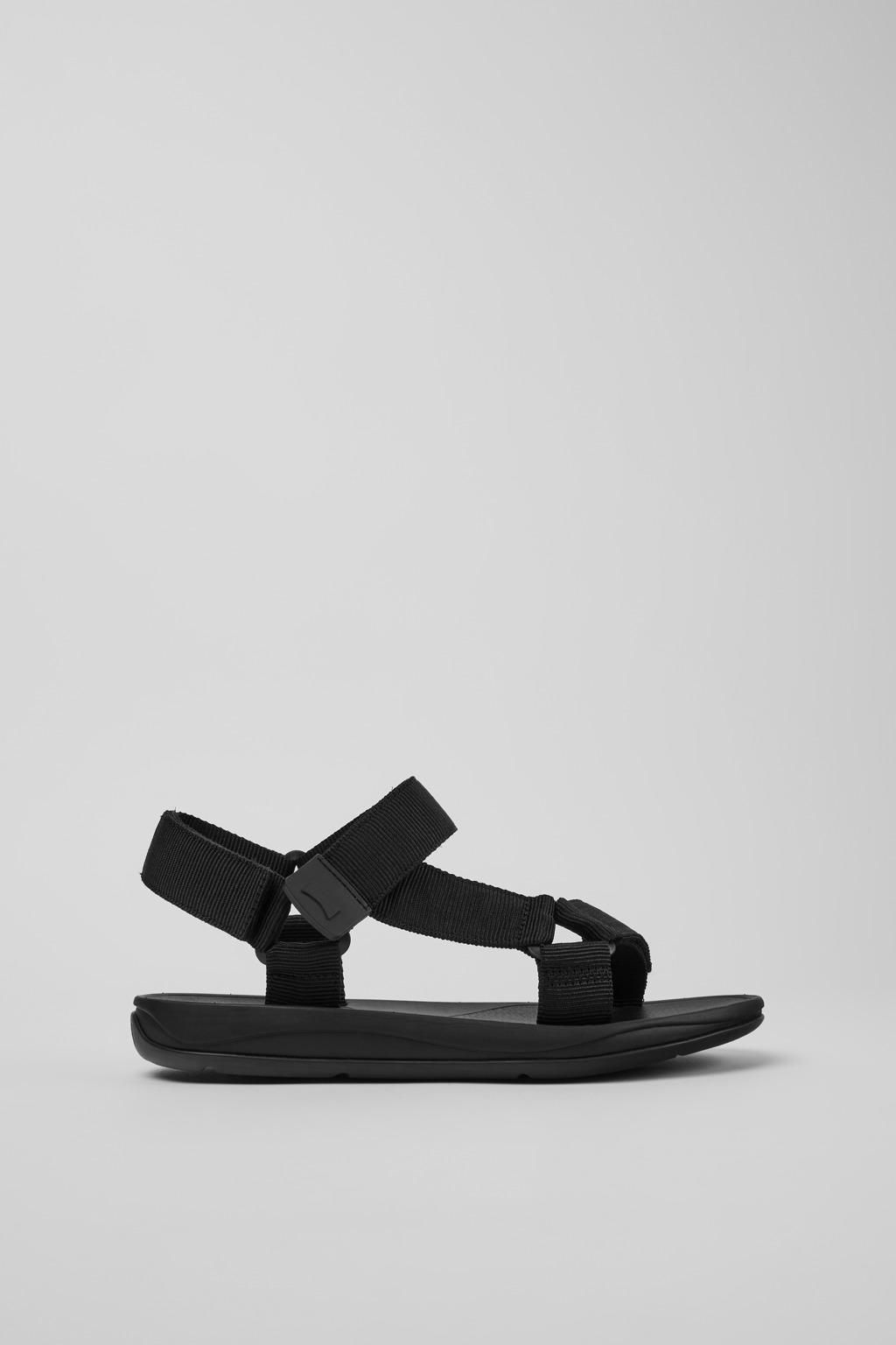 캠퍼 블랙 스포츠 스트랩 샌들 Match K100539-001 BLACK - 메인 이미지