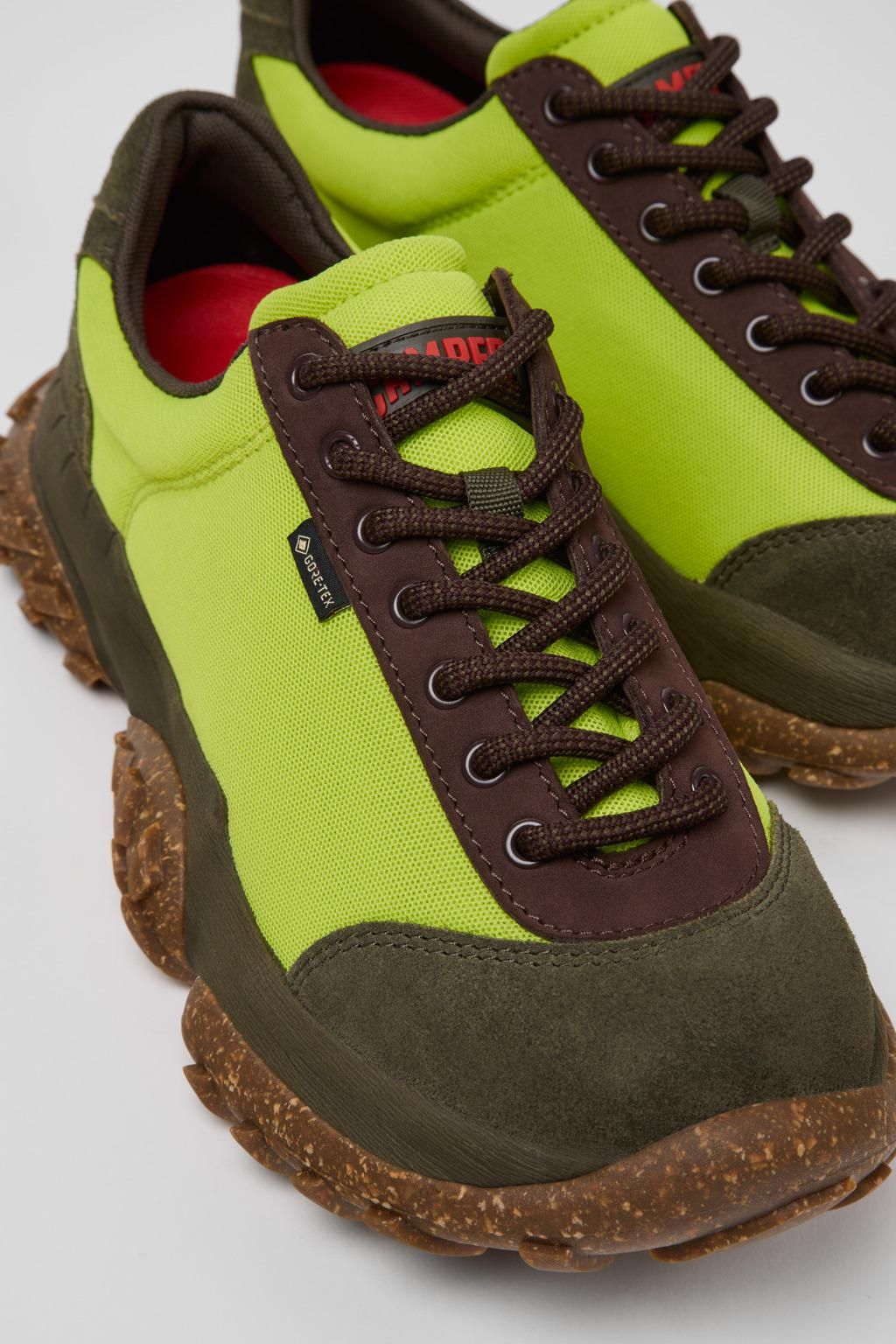 캠퍼 고어텍스 멀티컬러 청키 스니커즈 Karst Trek K101044-005 GREEN - 상세 이미지 2
