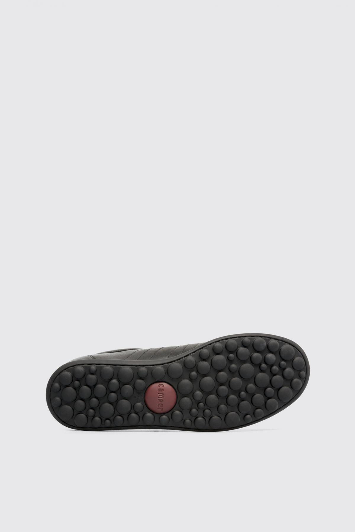 캠퍼 블랙 레더 스니커즈 Pelotas 16002-203 BLACK - 상세 이미지 5