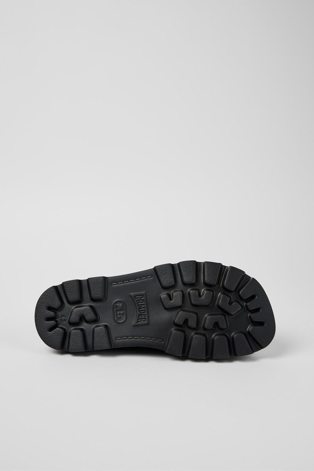캠퍼 블랙 레더 스트랩 샌들 Brutus K100775-014 BLACK - 상세 이미지 5