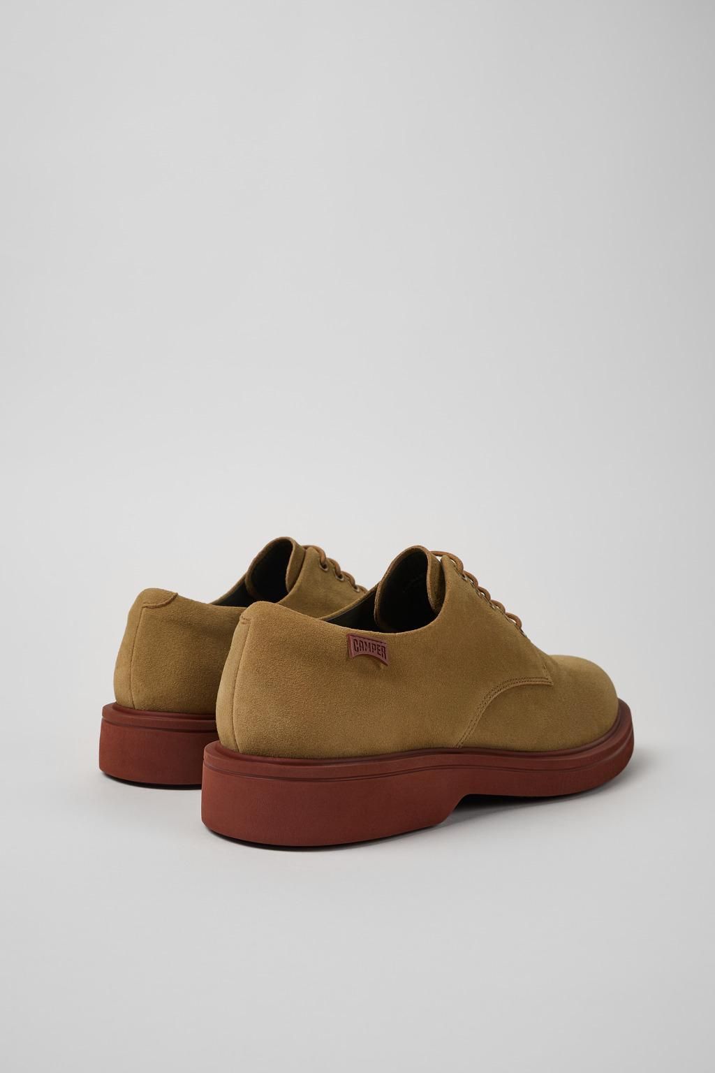 캠퍼 캐주얼 누벅 레이스업 옥스포드화 Norman K100998-003 BROWN - 상세 이미지 3