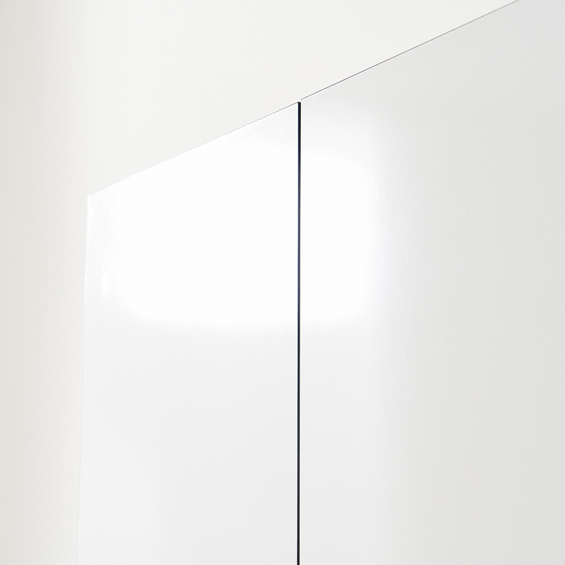 홈카페 틈새 주방 키큰 도어수납장 냉장고형 애니스 화이트 700mm, 5단, 화이트