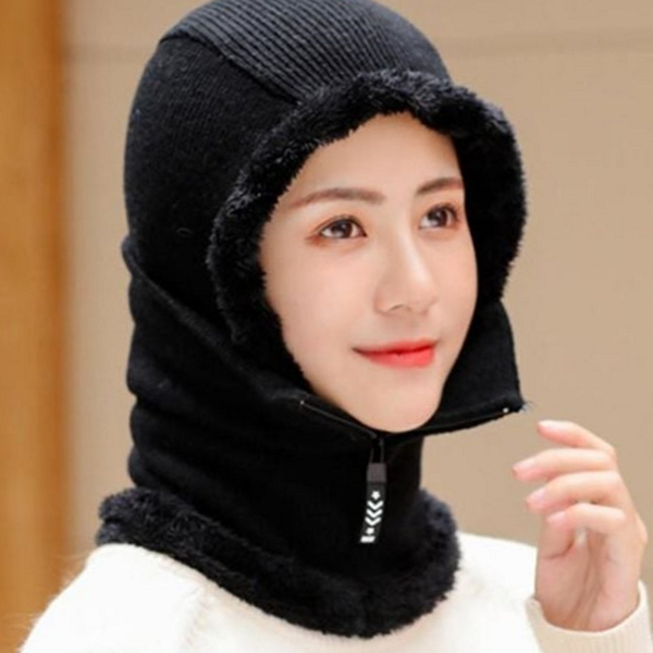 후리스 겨울 방한모 지퍼형 지퍼 방한모 귀달이 코듀로이 - 상품 이미지