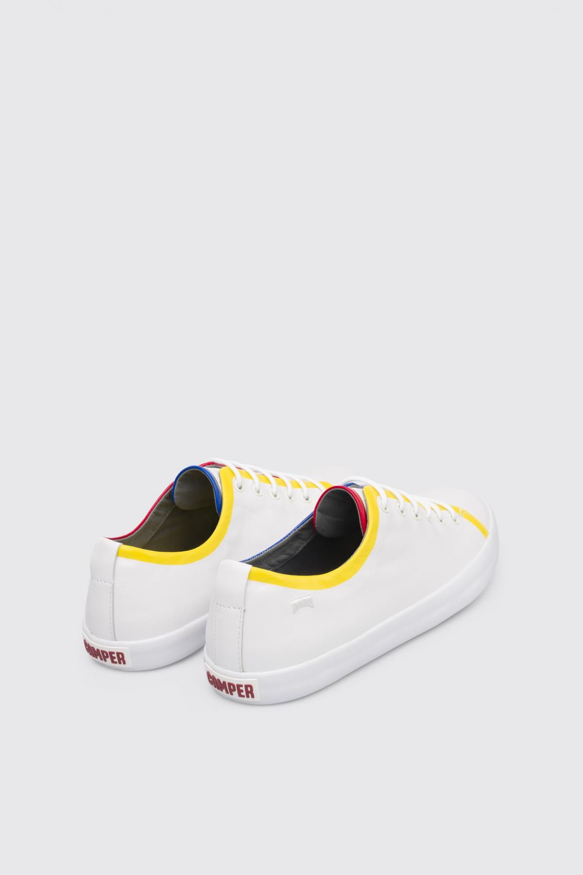캠퍼 멀티컬러 로우탑 스니커즈 Twins K100198-002 WHITE - 상세 이미지 3