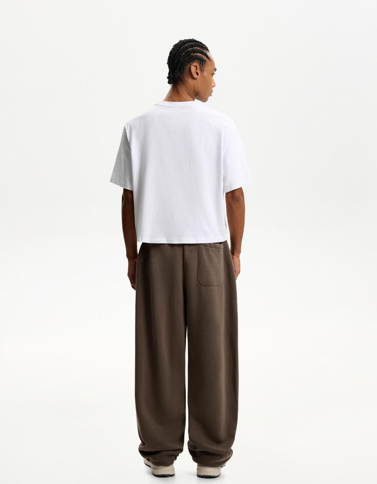 버쉬카 플러시 벌룬 핏 팬츠 0457/450 BROWN - 상세 이미지 5