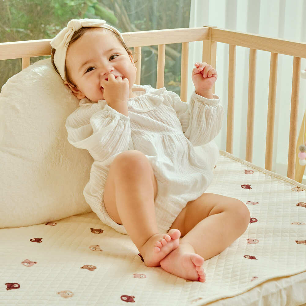 아가짱 신생아 논슬립 방수요 방수패드 당근토끼 SS (슈퍼싱글)