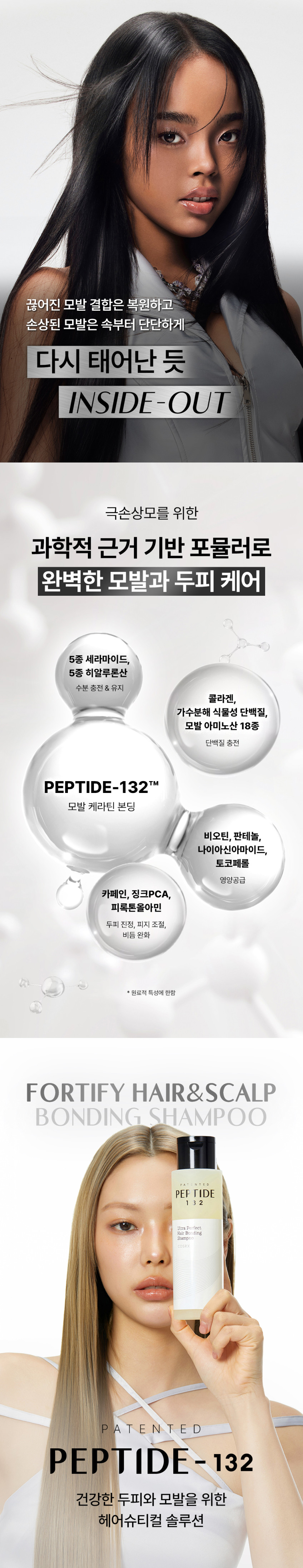 mini shampoing peptide coréen