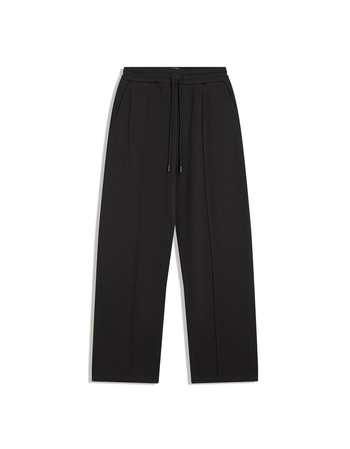 버쉬카 미니멀 와이드핏 와이드 팬츠 5495/190 BLACK - 상세 이미지 4