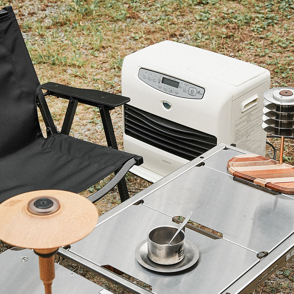 한일 팬히터 사용 모습