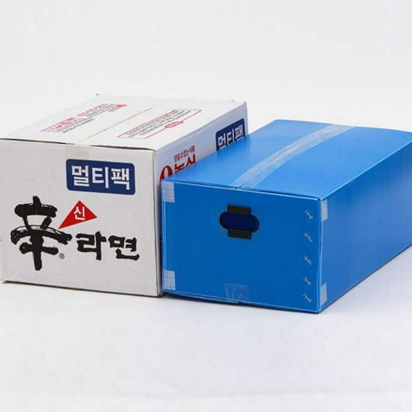 플라스틱 이사 박스 가정용 이삿짐 운반 상자 - 상품 이미지
