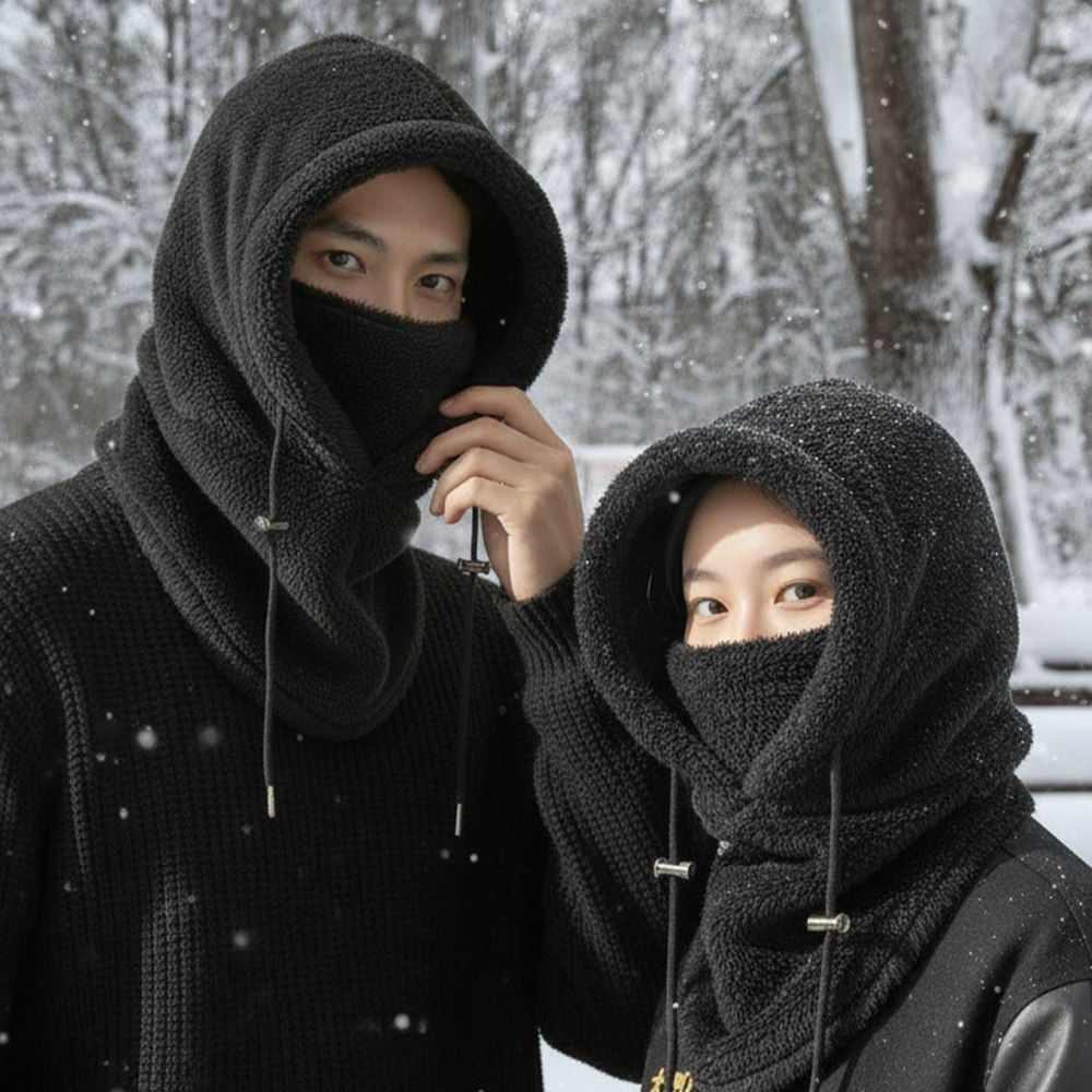 폴라 후드 기모 바라클라바 오토바이 러닝 방한 후드 골프 겨울 넥워머 워머 목토시 이미지 8