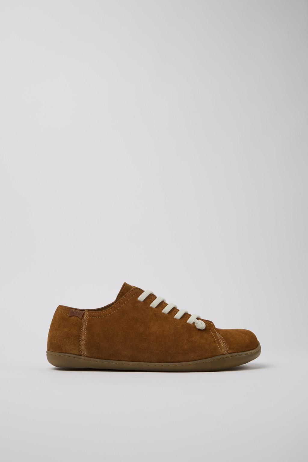 캠퍼 누벅 브라운 캐주얼 스니커즈 Peu 17665-296 BROWN - 상품 이미지