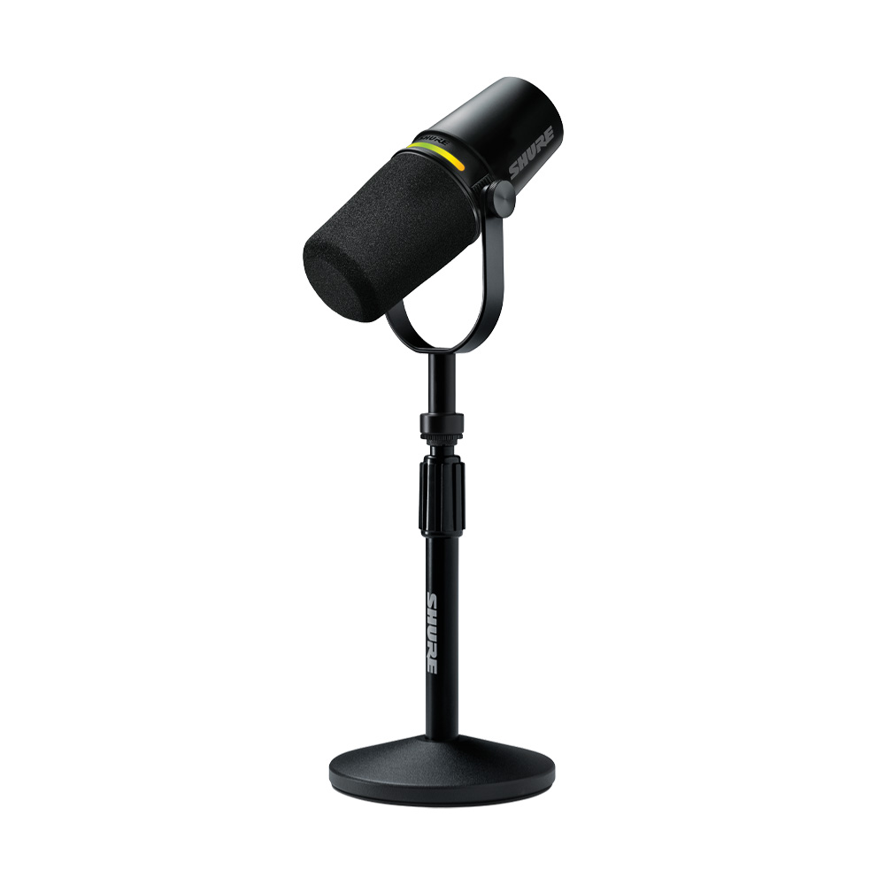 [SHURE] 슈어 MV7+ Podcast Kit 슈어 팟캐스트 XLR, USB-C 하이브리드 듀얼 마이크 키트 (스탠드 포함) (암스탠드 증정) - 상품 이미지
