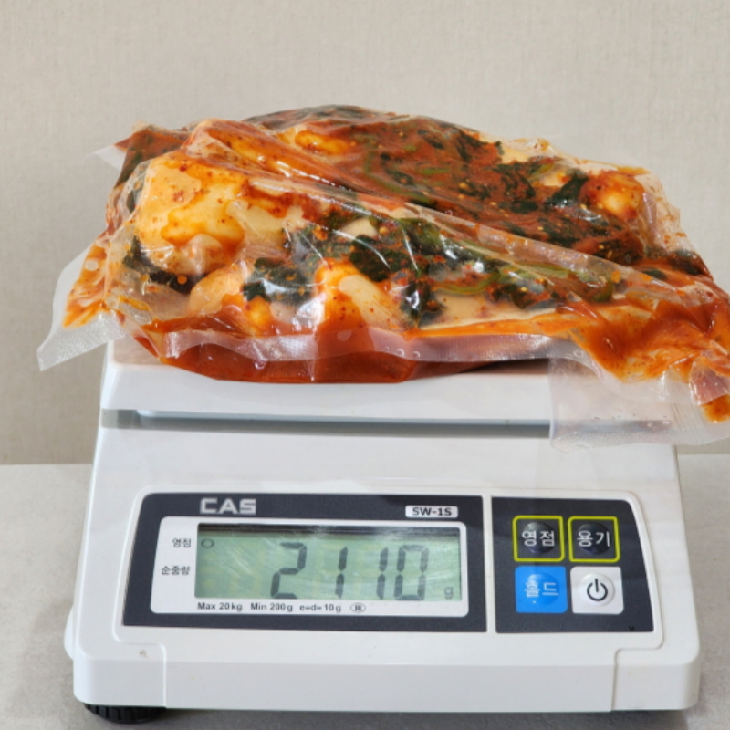 자연가득 알타리 총각김치 2kg - 상세 이미지 5