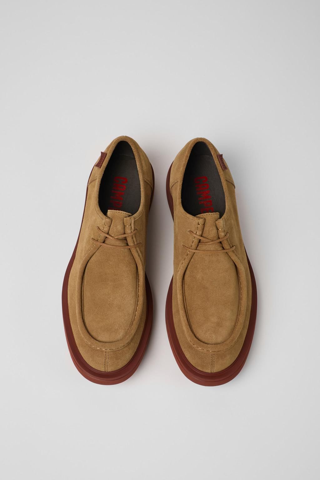 캠퍼 캐주얼 누벅 브라운 더비화 Norman K100999-003 BROWN - 상세 이미지 4