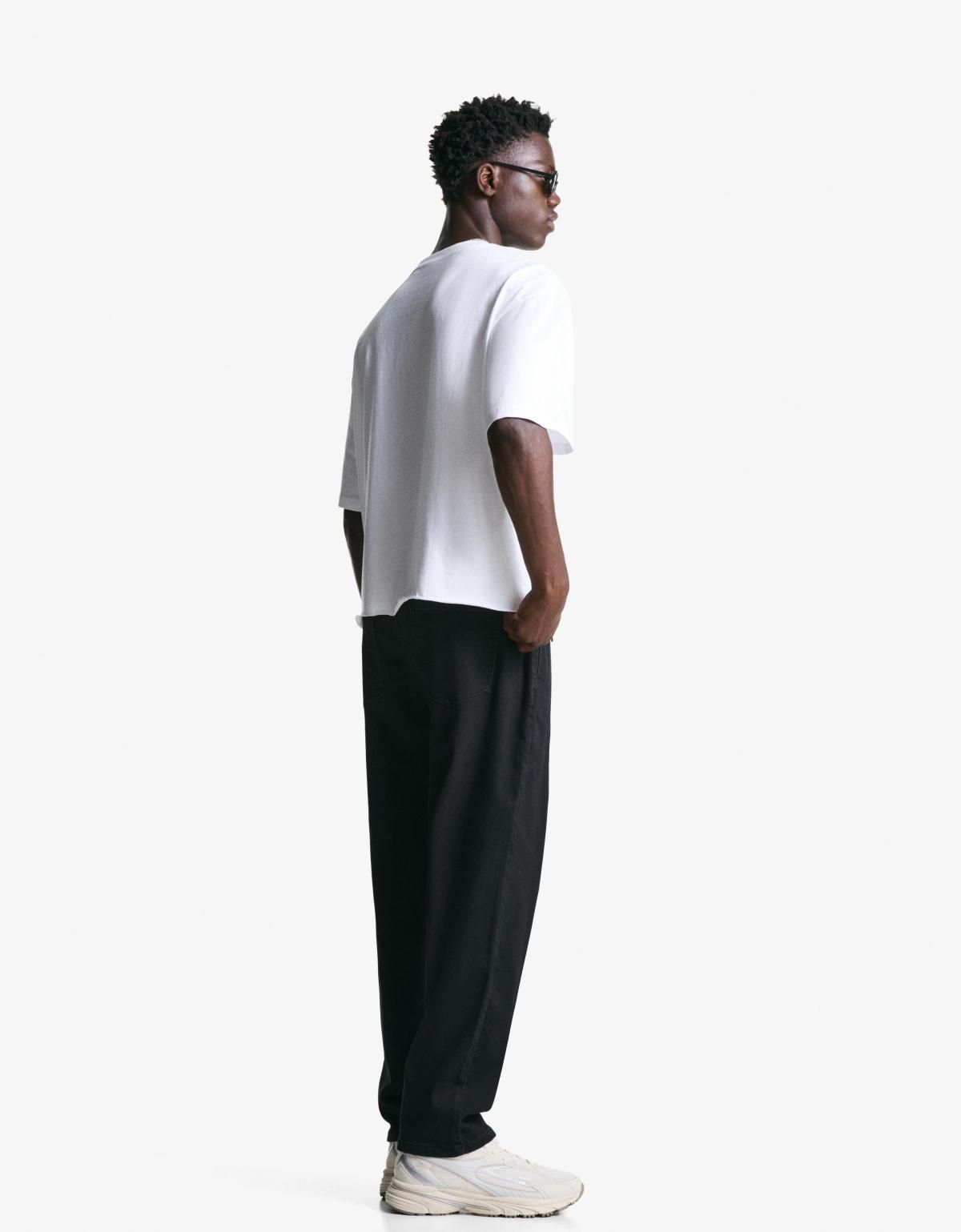 버쉬카 테크니컬 조거 데님 팬츠 5352/352 BLACK - 상세 이미지 3