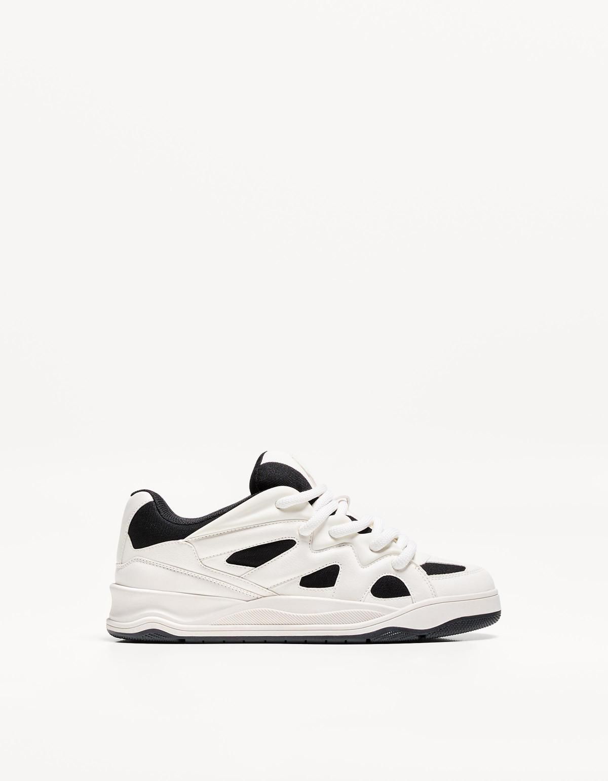버쉬카 테크니컬 스케이트 베이직 스니커즈 Contrast skate trainers 2402/660 MULTICOLORED - 상품 이미지