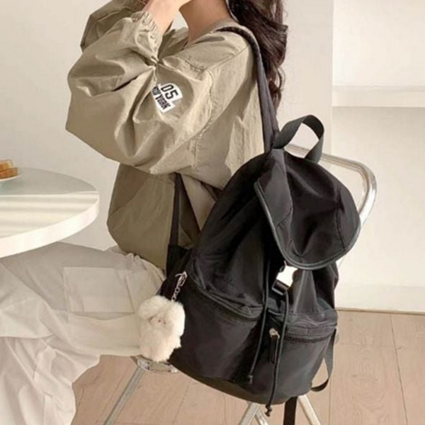 데일리 대학생 백팩 가벼운 여성 백팩 새내기 여행 - 상품 이미지