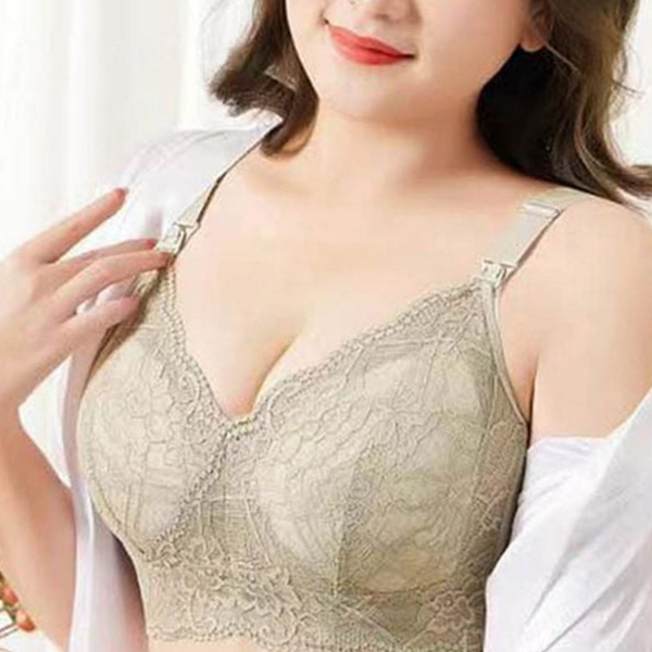 편안한 빅사이즈 브라 보정 여성 브라 데일리 노와이어 - 상품 이미지