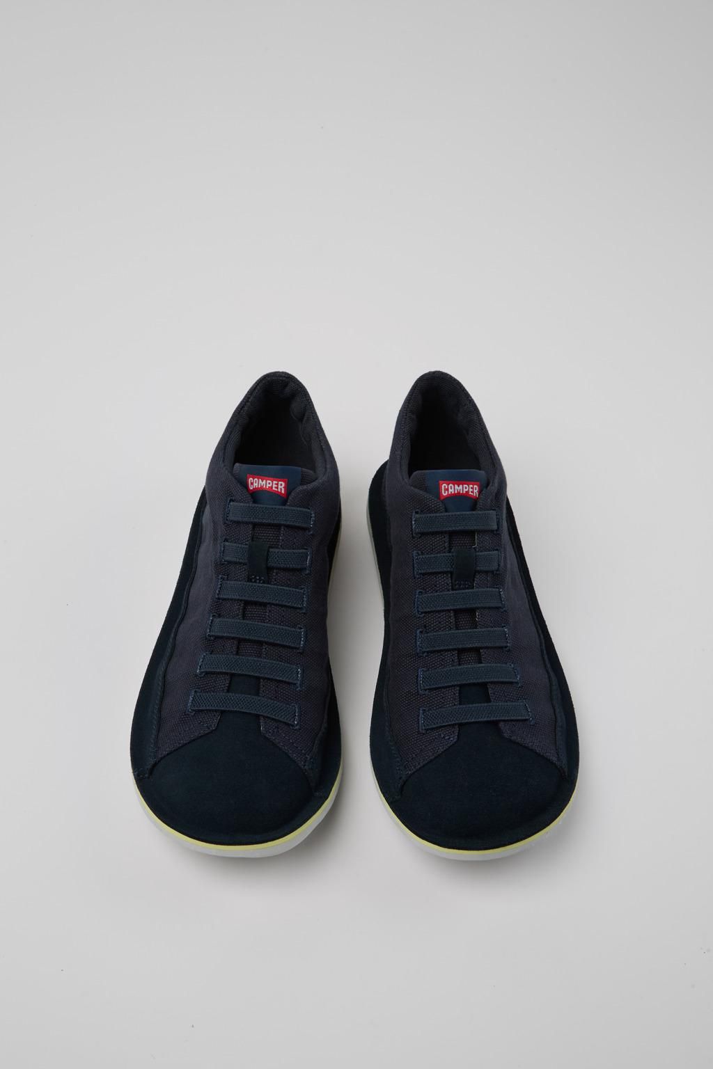 캠퍼 리사이클 블루 남성 앵클부츠 Beetle 36791-077 BLUE - 상세 이미지 4