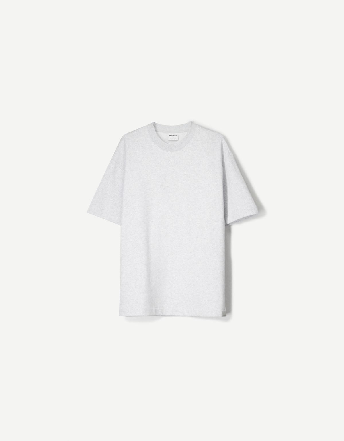 버쉬카 반팔 플러시 티셔츠 2807/190 GREY - 상품 이미지