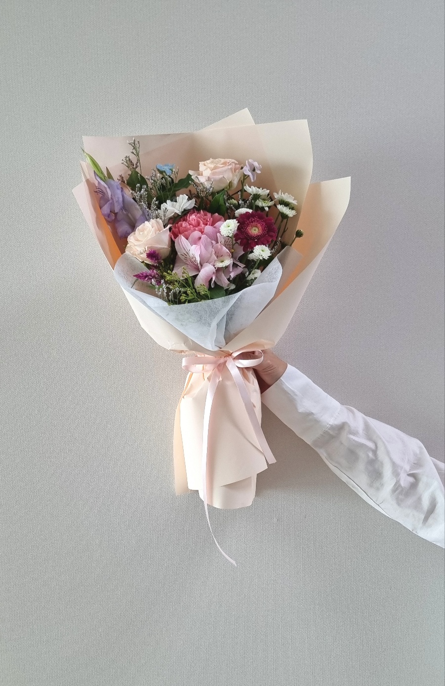 꽃정기구독 생화 계절 랜덤 대형 꽃다발 택배 생일 결혼기념일 선물 인터넷꽃도매 라운드블루미 이미지 7