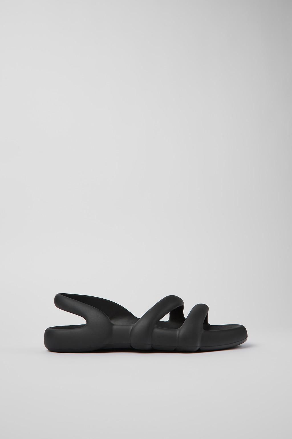 캠퍼 블랙 경량 남성 플랫 샌들 Kobarah K100957-001 BLACK - 메인 이미지