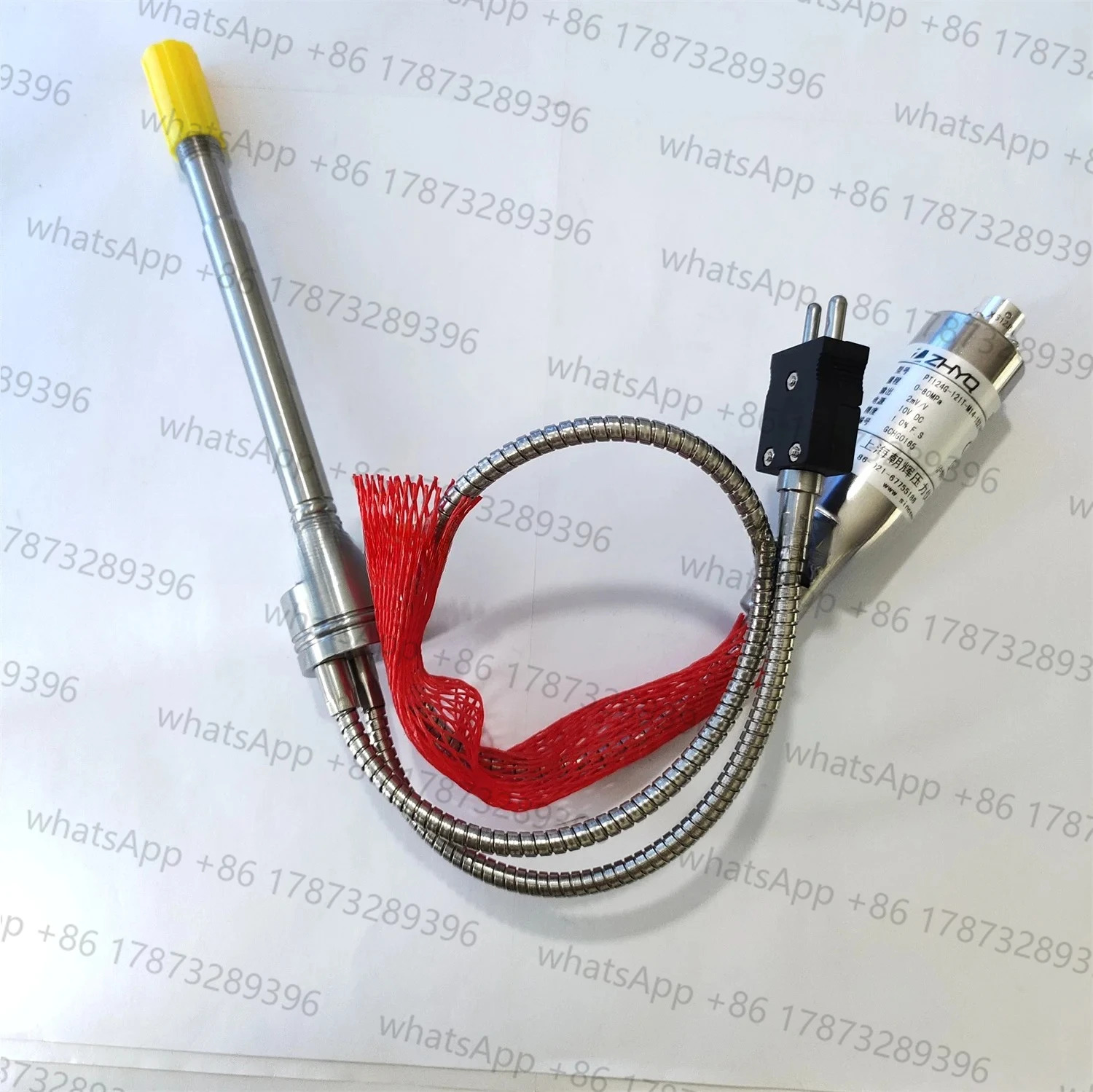 ZHYQ PT124G-121T-M14-80Mpa-152/460-J-2MV/V 유연용융 압력 변환기 출력 2mV/V