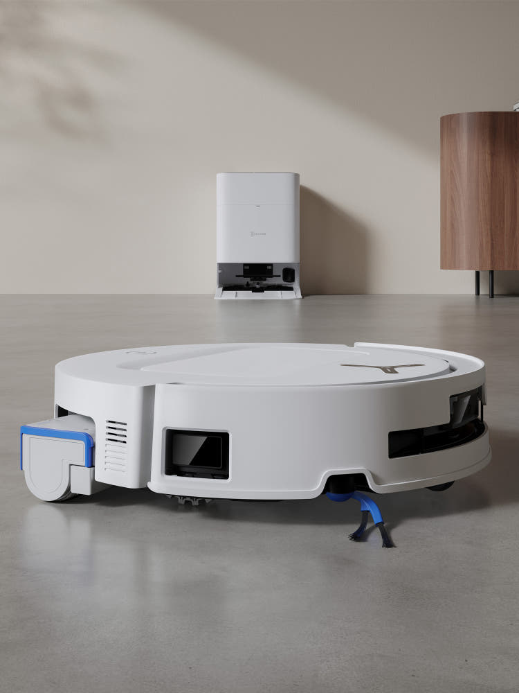 에코백스 T80 OMNI 청소 모습