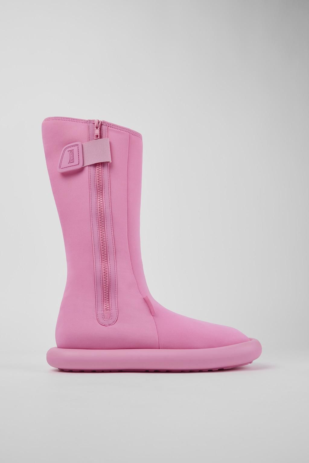 캠퍼 핑크 지퍼 롱부츠 x Ottolinger K300482-002 PINK - 메인 이미지