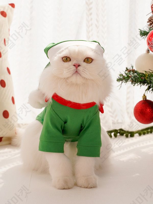 강아지 크리스마스옷 산타옷 고양이 반려견 루돌프 중형견 이미지 6
